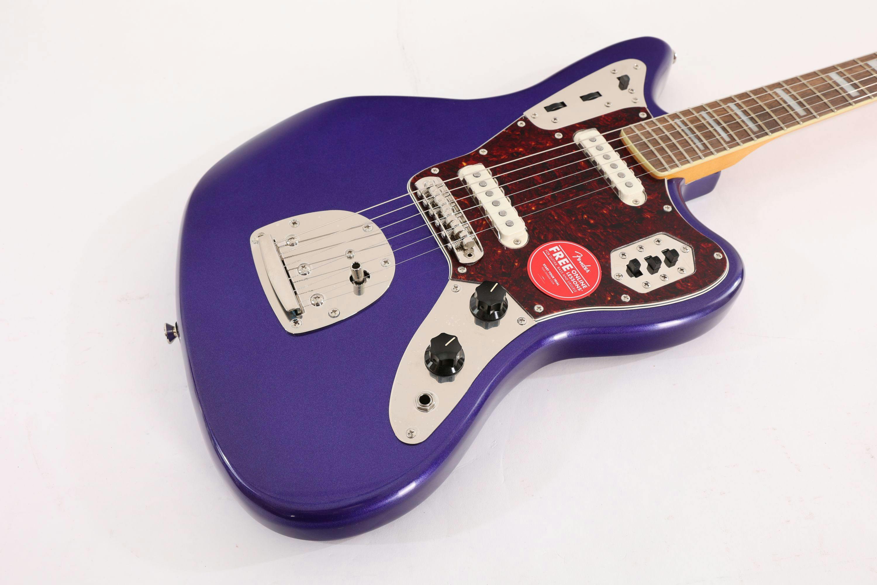 B Stock : Squier FSR Classic Vibe '70s Jaguar in Purple Metallic